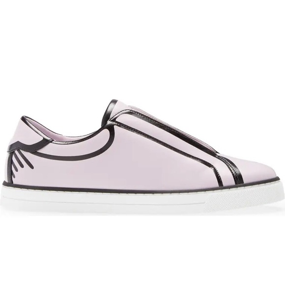 NIB Fendi x Joshua Vides FF Logo Slip-On Sneaker - Picture 4 of 16